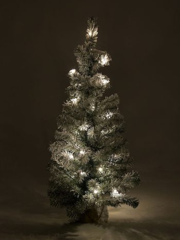 ΔΕΝΤΡΑΚΙ XMAS ΜΕ 30 ΛΑΜΠΑΚΙΑ PVC ΧΙΟΝΙΣΜΕΝΟ 90 TIPS Υ90