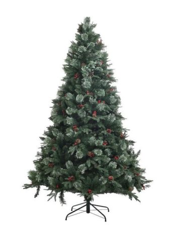 ΔΕΝΤΡΟ XMAS ΜΕ ΚΟΥΚΟΥΝΑΡΙΑ PVC ΠΡΑΣΙΝΟ 2232 TIPS Υ210