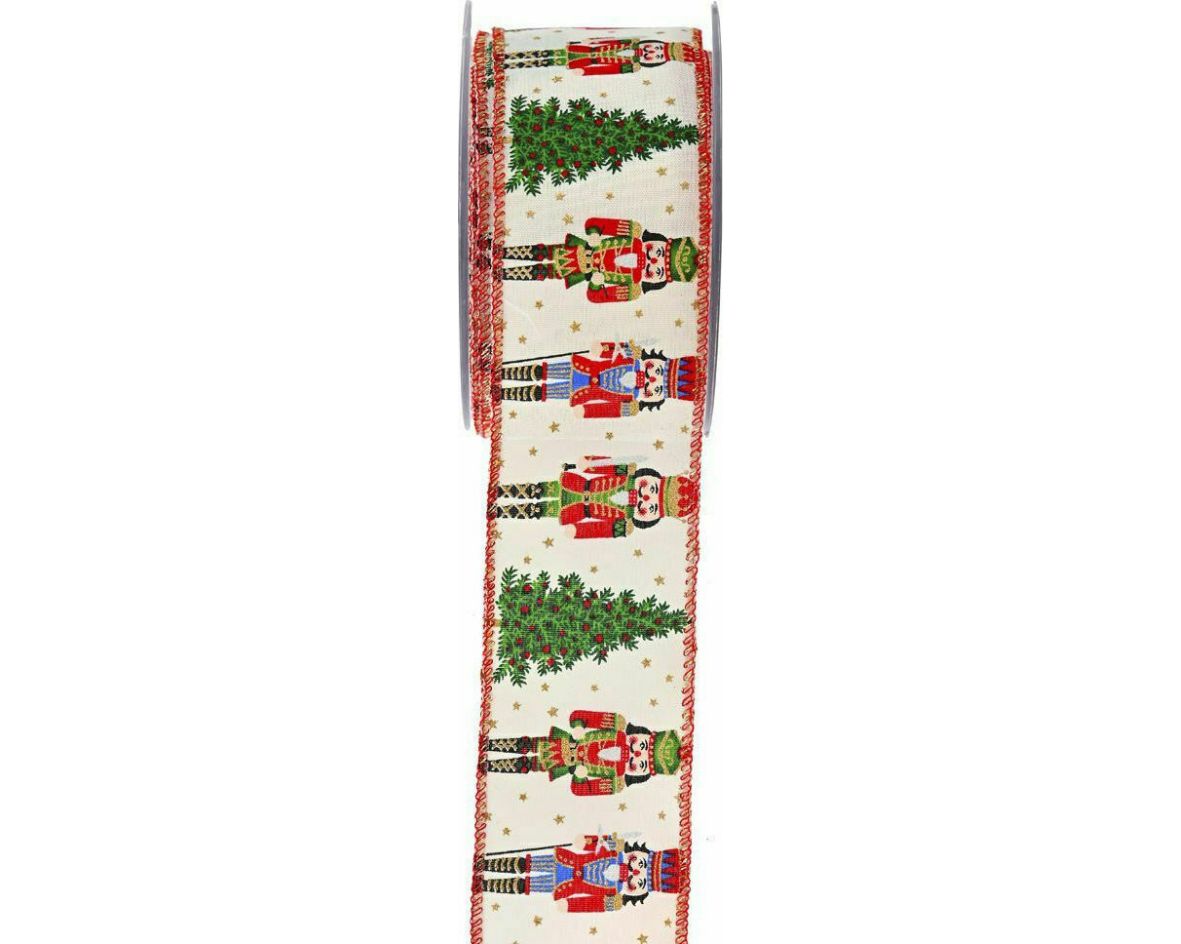 ΧΡΙΣΤΟΥΓΕΝΝΙΑΤΙΚΗ ΚΟΡΔΕΛΑ MINI NUTCRACKER ΚΟΚΚΙΝΟ 5,5ΕΚΧ9Μ