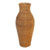 Βάζο Wamer Inart γιούτα σε φυσική απόχρωση 35x35z85εκ 337-000031