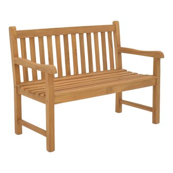 Παγκάκι Nat pakoworld teak ξύλο σε φυσική απόχρωση 120x57x96εκ 340-000018