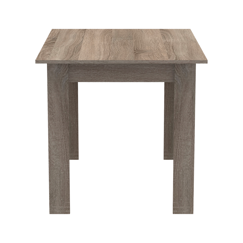 Τραπέζι Manka σε sonoma truffle απόχρωση 110x80x77εκ - Image 3