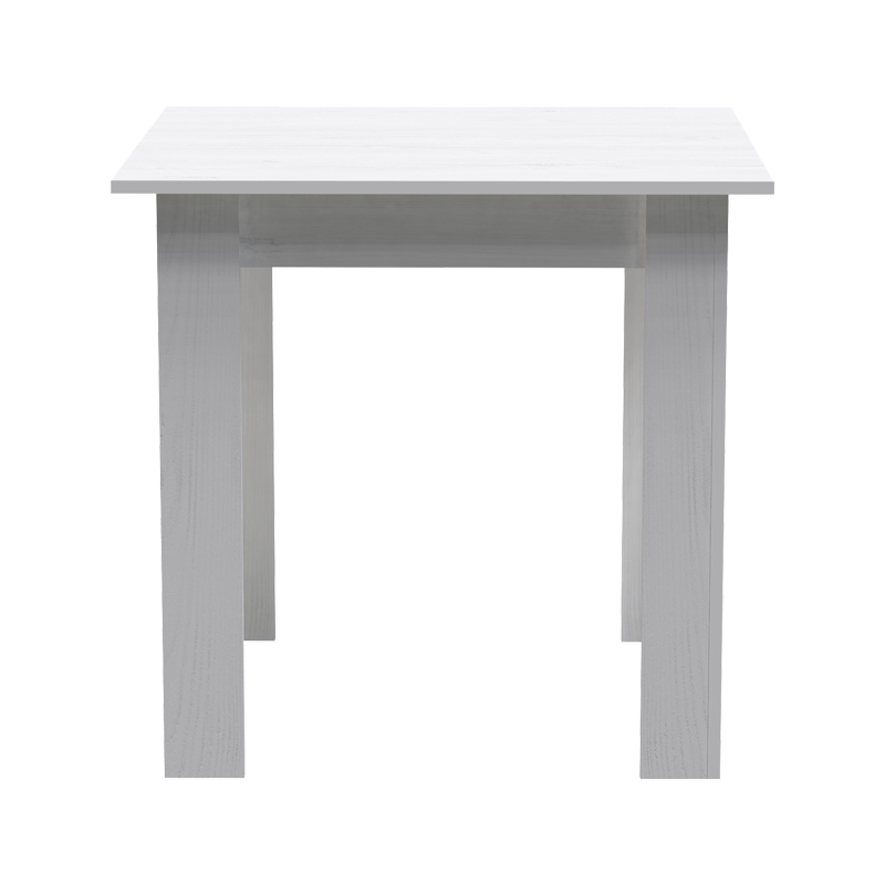 Τραπέζι Manka I σε λευκή απόχρωση 80x80x77εκ - Image 2