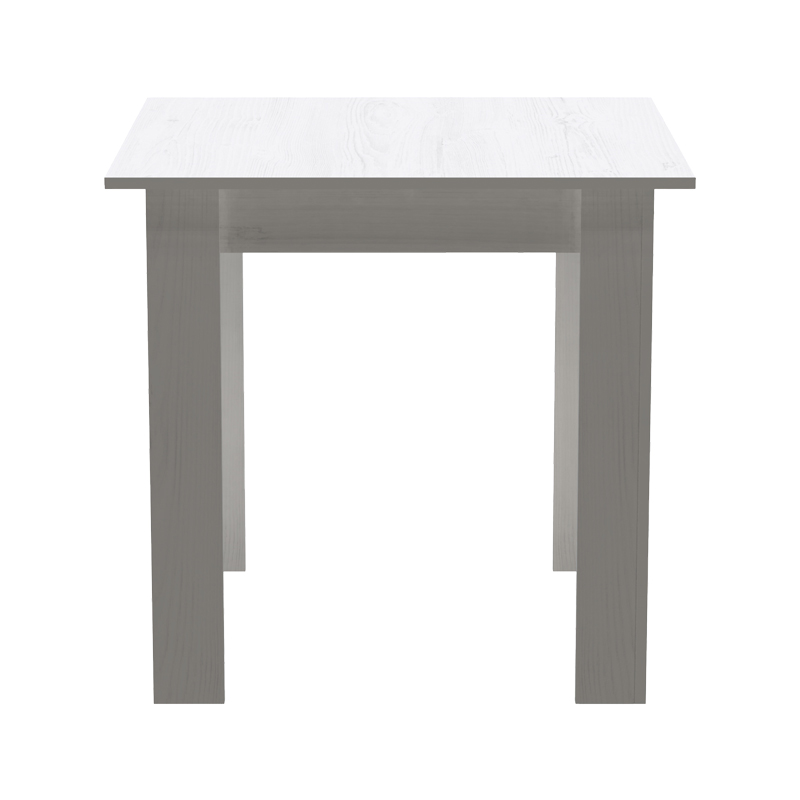 Τραπέζι Manka I σε λευκή απόχρωση 80x80x77εκ - Image 3