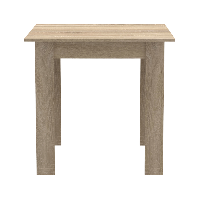 Τραπέζι Manka I σε sonoma απόχρωση 80x80x77εκ - Image 2