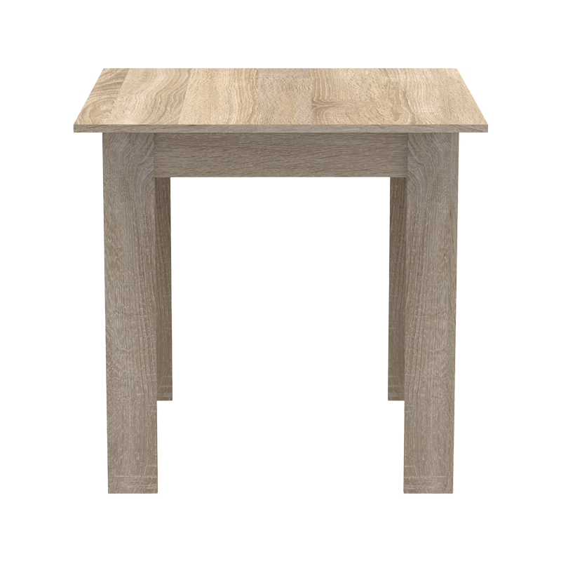Τραπέζι Manka I σε sonoma απόχρωση 80x80x77εκ - Image 3
