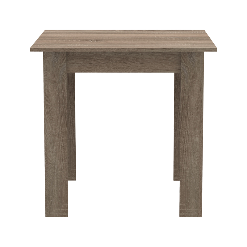Τραπέζι Manka I σε sonoma truffle απόχρωση 80x80x77εκ - Image 2