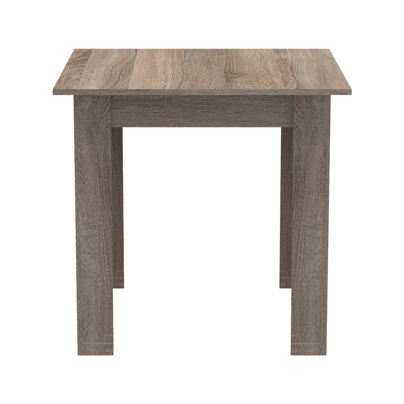 Τραπέζι Manka I σε sonoma truffle απόχρωση 80x80x77εκ - Image 3