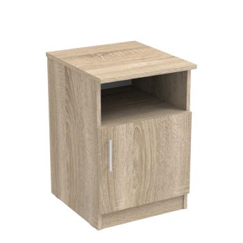 Κομοδίνο Galdi pakoworld μελαμίνη σε sonoma απόχρωση 40x45x60εκ 361-000033
