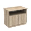 Κομοδίνο Galdow pakoworld μελαμίνη σε sonoma απόχρωση 80x45x60εκ 361-000037