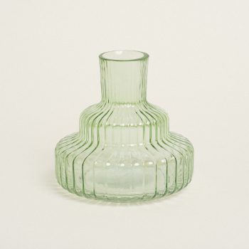Beauty Home ΒΑΖΟ ΜΕ ΕΠΙΠΕΔΑ 15 x 14 cm Λαχανί