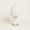 Beauty Home ΒΑΖΟ ΕΚΡΟΥ ΜΕ ΒΑΣΗ 48 cm