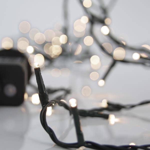 ΣΕΙΡΑ 400 LED 3mm, 31V, ΜΕΤΑΣΧΗΜΑΤΙΣΤΗ, 8 ΠΡΟΓΡΑΜΜΑΤΑ & ΜΝΗΜΗ ΠΡΟΕΚΤΑΣΗ ΠΑΡΟΧΗΣ 300cm, ΠΡΑΣΙΝΟ ΚΑΛΩΔΙΟ, ΑΠΑΛΟ ΛΕΥΚΟ LED,ΑΝΑ 5cm