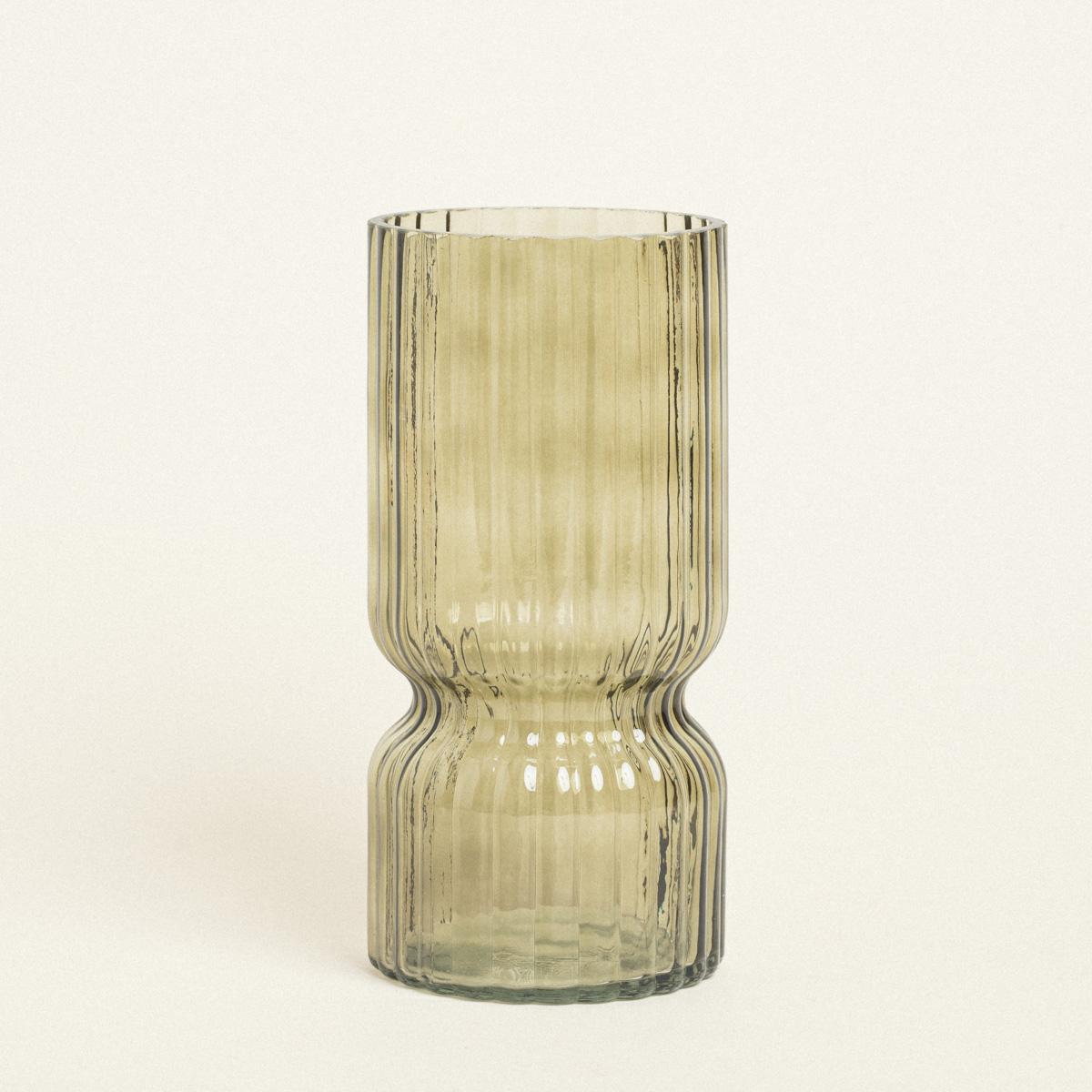 Beauty Home ΒΑΖΟ ΡΙΓΕ 11 x 23 CM ΠΡΑΣΙΝΟ