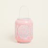 Beauty Home ΦΑΝΑΡΙ ΜΕΤΑΛΙΚΟ ΡΟΖ 15 x 20 cm