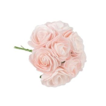 Beauty Home ΜΠΟΥΚΕΤΟ ΡΟΖ ΤΡΙΑΝΤΑΦΥΛΛΑ 15 CM