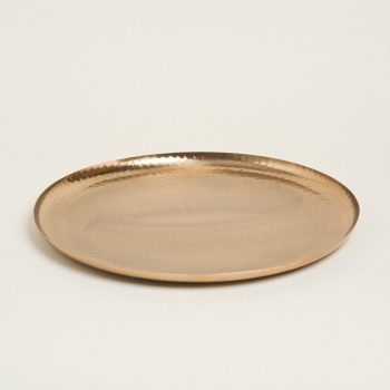 Beauty Home ΔΙΣΚΟΣ ΜΕΤΑΛΛΙΚΟΣ ΧΡΥΣΟΣ 45 cm