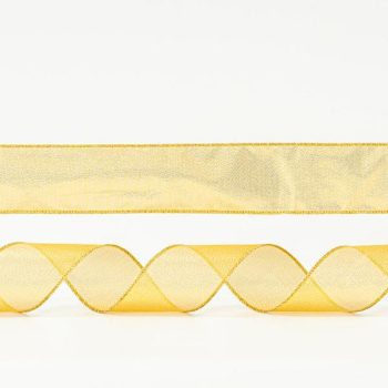 ΚΟΡΔΕΛΑ ΧΡΥΣΗ ΜΕΤΑΛΛΙΚΗ 6,35CM 3M