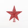 ΚΟΡΥΦΗ ΔΕΝΤΡΟΥ ΚΟΚΚΙΝΗ ΜΕ GLITTER 29,5Χ33CM ΠΛΑΣΤΙΚΗ