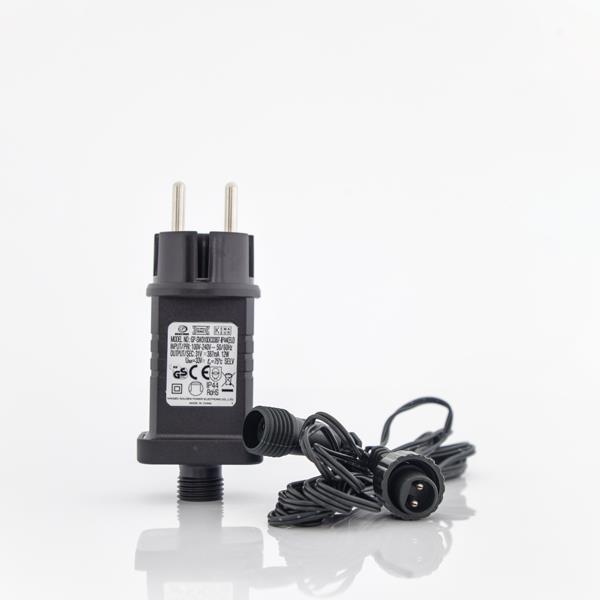 ΜΕΤΑΣΧΗΜΑΤΙΣΤΗΣ, 31V 12W, ΕΩΣ 1500 LED, ΠΡΑΣΙΝΟ ΚΑΛΩΔΙΟ 3M, IP44