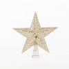 ΠΛΑΣΤΙΚΗ ΚΟΡΥΦΗ ΔΕΝΤΡΟΥ GLITTER ΣΑΜΠΑΝΙ 29,5Χ33cm