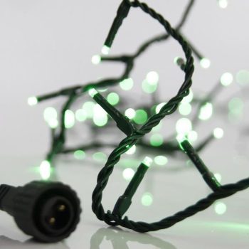 ΣΕΙΡΑ, 100 LED 3MM, 31V ΠΡΑΣΙΝΟ ΚΑΛΩΔΙΟ, ΠΡΑΣΙΝΟ LED, ΜΕ ΜΕΤΑΣΧΗΜΑΤΙΣΤΗ, ΠΡΟΕΚΤΑΣΗ ΠΑΡΟΧΗΣ