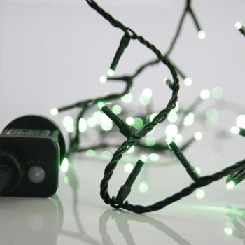 ΣΕΙΡΑ, 100 LED 3MM, 31V,8 ΠΡΟΓΡΑΜΜΑΤΑ, ΠΡΑΣΙΝΟ ΚΑΛΩΔΙΟ,ΠΡΑΣΙΝΟ LED