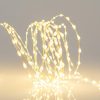 ΣΕΙΡΑ, 100 ΜΙΝΙ LED, 4,5V ΜΕΤΑΣΧΗΜΑΤΙΣΤΗ, ΣΤΑΘΕΡΟ, ΑΣΗΜΙ ΧΑΛΚΙΝΟ ΚΑΛΩΔΙΟ, ΘΕΡΜΟ ΛΕΥΚΟ LED, ANA 10cm, ΠΡΟΕΚΤΑΣΗ ΠΑΡΟΧΗΣ 5m, ΙΡ44