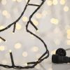 ΣΕΙΡΑ 300 LED 3mm, 31V, ΕΠΕΚΤΑΣΗ, ΜΕ ΜΕΤΑΣΧΗΜΑΤΙΣΤΗ, ΠΡΑΣΙΝΟ ΚΑΛΩΔΙΟ, DAYLIGHT LED