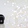 ΣΕΙΡΑ 300 MINI LED, 4,5V, ΣΤΑΘΕΡΟ, ΜΕ ΜΕΤΑΣΧΗΜΑΤΙΣΤΗ, ΑΣΗΜΙ ΧΑΛΚΟΣ, ΛΕΥΚΟ LED