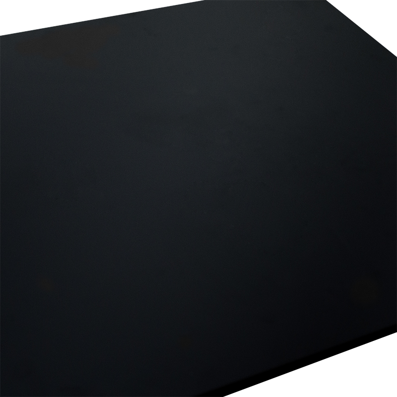 Τραπέζι μπαρ Vegas MDF μαύρο-πόδι χρωμίου 70x70x70-91.5εκ - Image 4