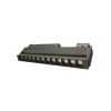 InLight Φωτιστικό LED 12W 4000K για μαγνητική ράγα σε μαύρη απόχρωση D:22cmX10,5cm (T01602-BL)
