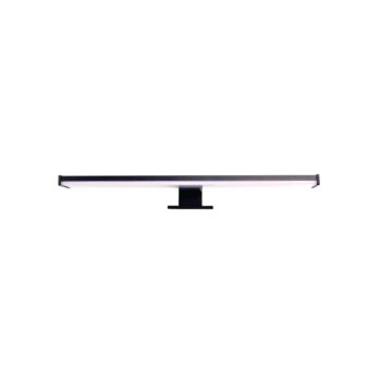 Alternative view of InLight Επιτοίχιο φωτιστικό LED 12W 4000K από πλαστικό σε μαύρη απόχρωση D:60cm (1047-Α)