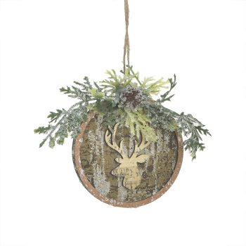 ΣΤΟΛΙΔΙ XMAS ΞΥΛΙΝΟ NATURAL ΕΛΑΦΙ Φ10