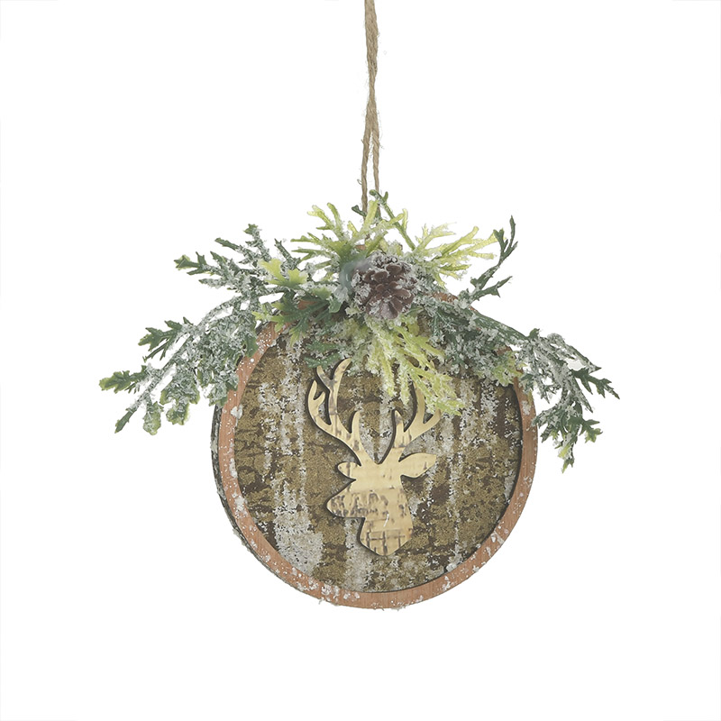 ΣΤΟΛΙΔΙ XMAS ΞΥΛΙΝΟ NATURAL ΕΛΑΦΙ Φ10