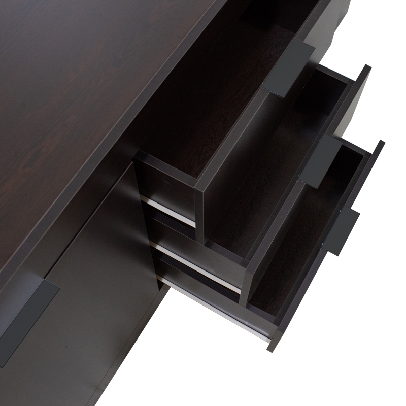 Μπουφές Doha σε wenge απόχρωση 180x45x80.5εκ - Image 4