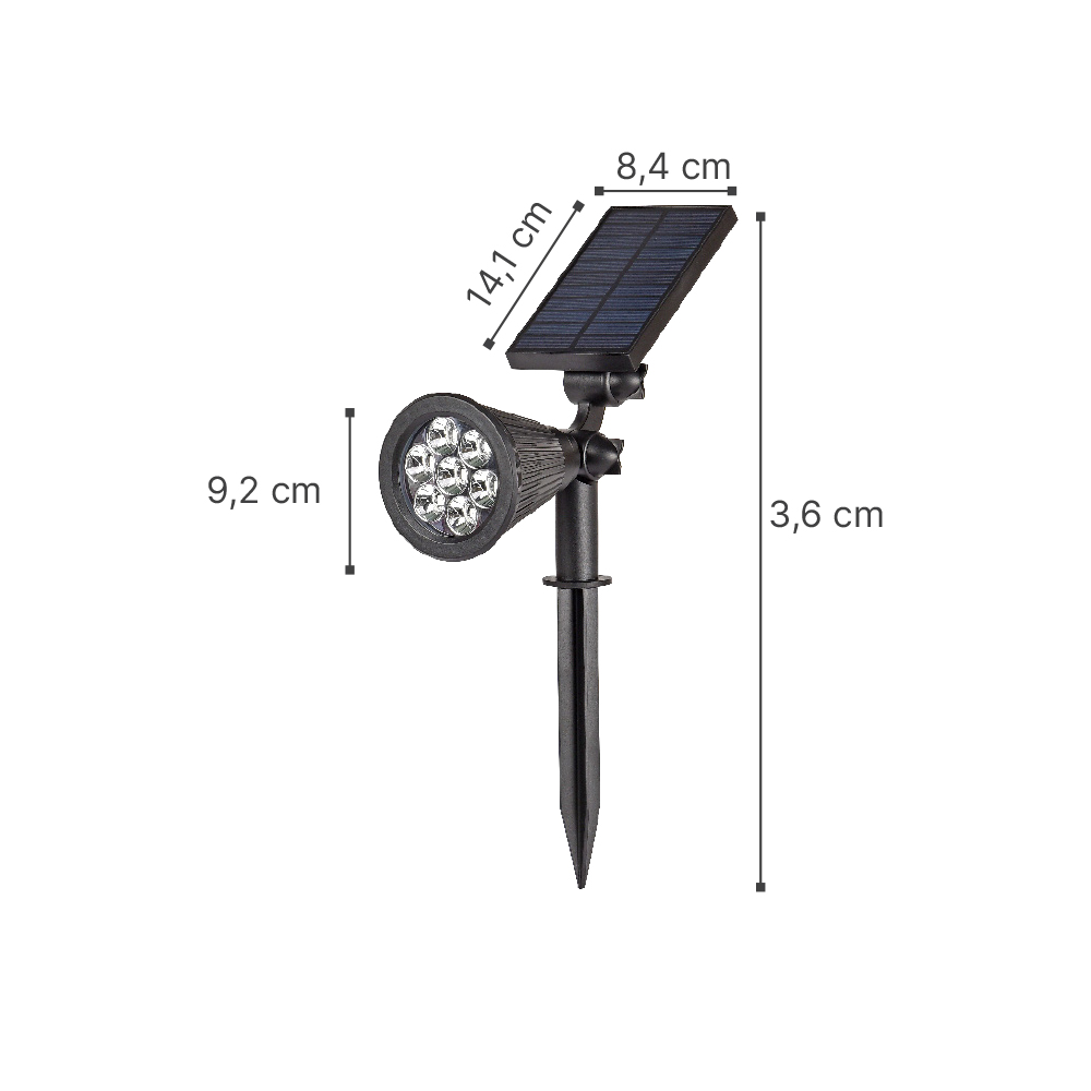 it-Lighting Amistad-LED 2W RGB Solar Spike Light in Black Color (80204910S) - Image 2