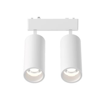 InLight Φωτιστικό LED 2x9W 3000K για Ultra-Thin μαγνητική ράγα σε λευκή απόχρωση D:16cmX4,4cm (T03801-WH)