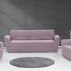 Beauty Home Ελαστικά καλύμματα καναπέ σετ 3τμχ Art 8600 Λιλά