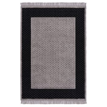 Beauty Home Χαλί Noir Art 9437 165x230 Black Μαύρο
