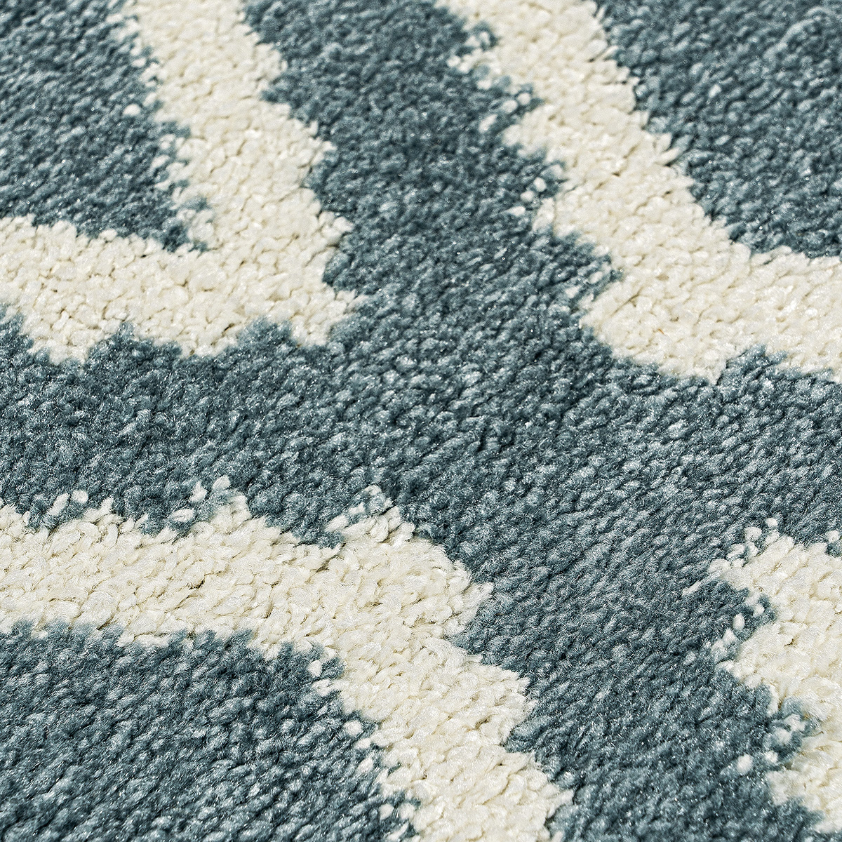 Πατάκι Vibe Art 9574 67x150 Blue White Σιέλ Λευκό - Image 7