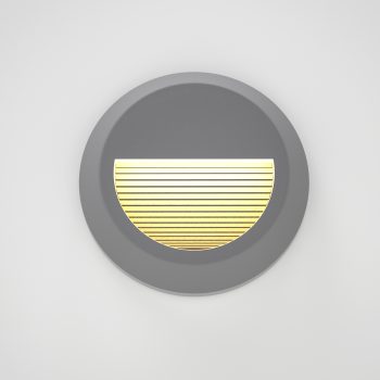 Alternative view of it-Lighting Maroon LED 2W 3CCT Outdoor Wall Lamp Grey D:15cmx2.7cm (80201630)