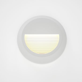 Alternative view of it-Lighting Maroon LED 2W 3CCT Outdoor Wall Lamp White D:15cmx2.7cm (80201620)