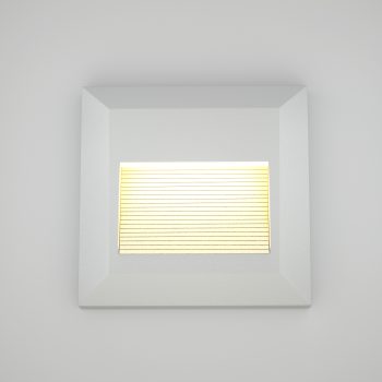 Alternative view of it-Lighting Salmon LED 2W 3CCT Outdoor Wall Lamp White D:12.4cmx12.4cm (80201820)