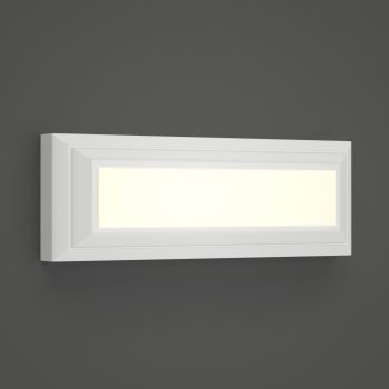 Alternative view of it-Lighting Willoughby LED 4W 3CCT Outdoor Wall Lamp White D:22cmx8cm (80201320)