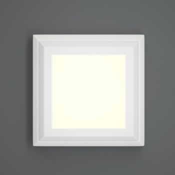 Alternative view of it-Lighting George LED 3.5W 3CCT Outdoor Wall Lamp White D:12.4cmx12.4cm (80201520)