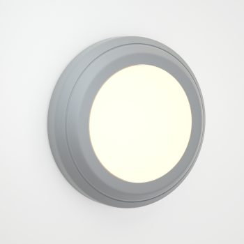 Alternative view of it-Lighting Jocassee LED 3.5W 3CCT Outdoor Wall Lamp Grey D:15cmx2.7cm (80201430)