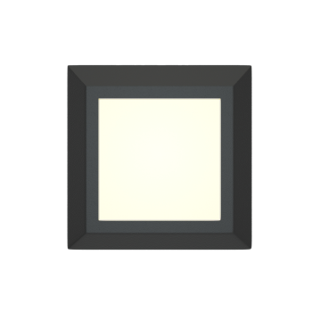 it-Lighting George LED 3.5W 3CCT Outdoor Wall Lamp Anthracite D:12.4cmx12.4cm (80201540)