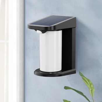 Alternative view of InLight Mirror- LED 1,5W 3000K/6000K Solar Outdoor Light in Black Color (80204210S)