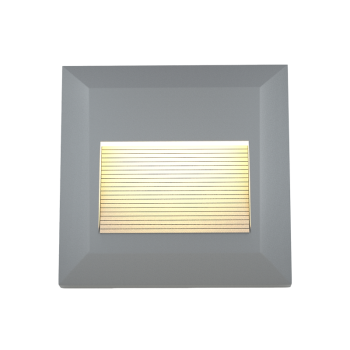 it-Lighting Salmon LED 2W 3CCT Outdoor Wall Lamp Grey D:12.4cmx12.4cm (80201830)
